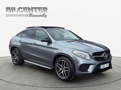 Begagnad Mercedes GLE350 AMG 258 HK (189 kW) 2017 Grå Sportkupé