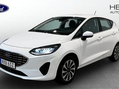 Vit Begagnad 2022 Ford Fiesta Titanium Halvkombi | 174 900 kr (Marknadspris)