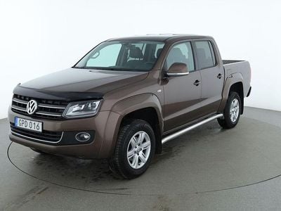 Begagnad VW Amarok Highline 180 HK (132 kW) 2015 Brun Pickup