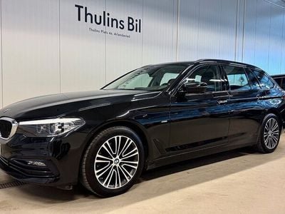 Begagnad BMW 520 Sport Line 191 HK (140 kW) 2017 Svart Kombi
