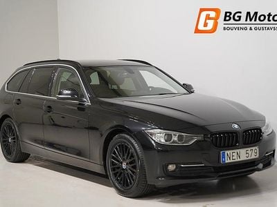 Begagnad BMW 320 Luxury Line 184 HK (135 kW) 2012 Svart Kombi