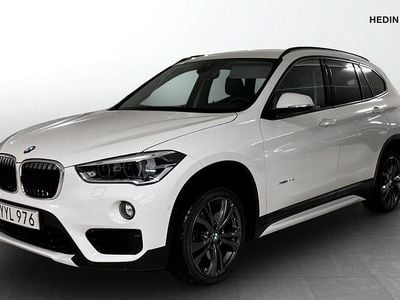 Begagnad BMW X1 Sport Line 190 HK (139 kW) 2018 Vit SUV