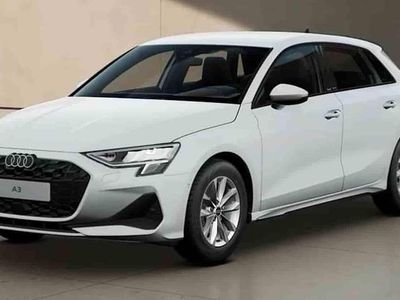 Ny Audi A3 Sportback 2026 Vit Halvkombi
