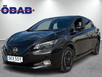 Begagnad Nissan Leaf N-Connecta 110 kW (150 HK) 2022 Svart Halvkombi