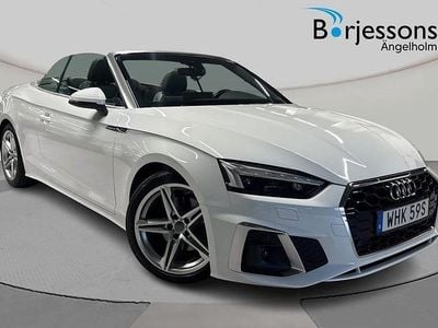 Vit Begagnad 2020 Audi A5 S-Line Cab | 389 000 kr (Superpris)