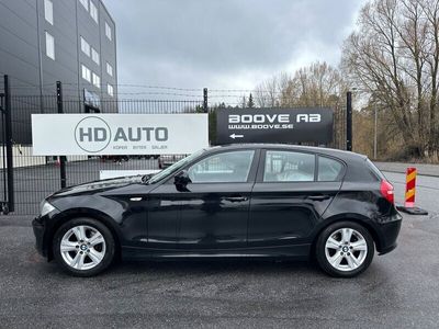 begagnad BMW 118 d 5-dörrars Comfort Sov Klimat Fullservad Svensksåld