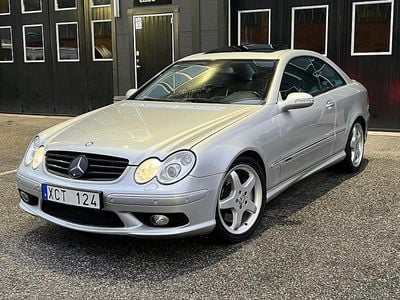 Silver Begagnad 2004 Mercedes CLK500 Avantgarde Sportkupé | 119 500 kr