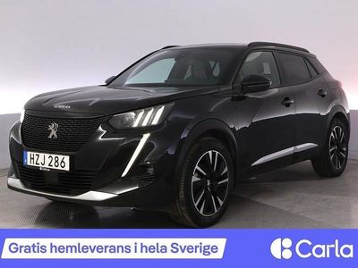 Svart Begagnad 2021 Peugeot e-2008 GT SUV | 187 990 kr (Marknadspris)
