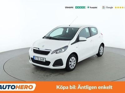 Begagnad Peugeot 108 72 HK (52 kW) 2019 Vit Halvkombi