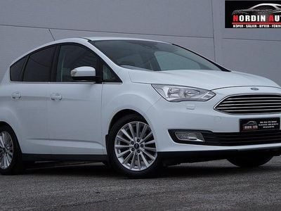 Vit Begagnad 2016 Ford C-MAX Titanium Minibuss | 74 900 kr (Marknadspris)