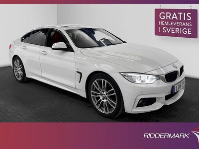 begagnad BMW 420 d xDrive 184hk M Sport SV-Såld Taklucka Skinn Navi