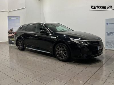 Svart Begagnad 2018 Kia Optima Sport Kombi | 149 900 kr (Marknadspris)