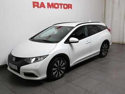 Vit Begagnad 2014 Honda Civic Sport Kombi | 108 900 kr (Marknadspris)
