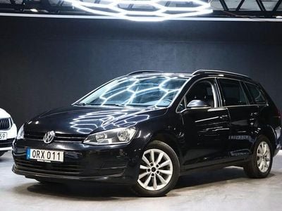 Svart Begagnad 2015 VW Golf VII Kombi | 59 900 kr (Marknadspris)