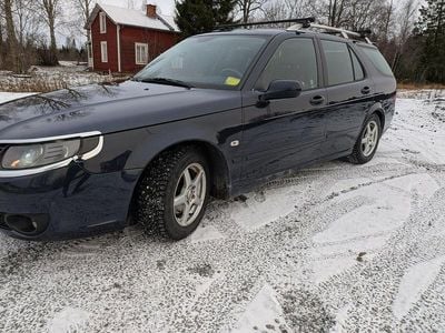 Begagnad Saab 9-5 Vector 175 HK (128 kW) 2009 Blå Kombi