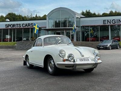 Begagnad Porsche 356 95 HK (69 kW) 1965 Vit Sportkupé