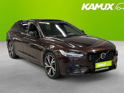 Brun Begagnad 2021 Volvo V90 R-Design Kombi | 339 800 kr (Marknadspris)