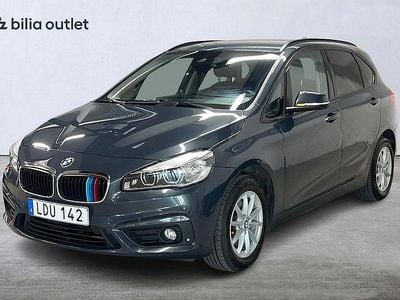 Begagnad BMW 220 Active Tourer Advantage 192 HK (141 kW) 2015 Grå Minibuss