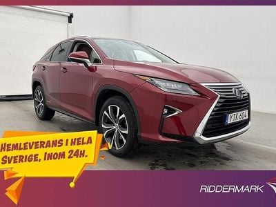 Begagnad Lexus RX450h Executive Line 262 HK (192 kW) 2017 Röd SUV