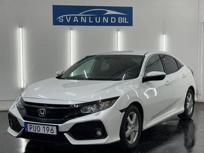 Begagnad Honda Civic Elegance 129 HK (94 kW) 2017 Vit Halvkombi