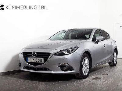 Grå Begagnad 2015 Mazda 3 Inclusive Halvkombi | 139 900 kr (Bra pris)