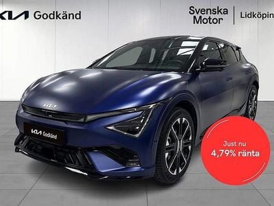Begagnad Kia EV6 GT-Line 478 kW (650 HK) 2025 Blå SUV