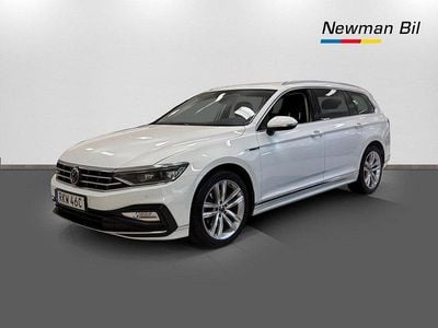 Vit Begagnad 2021 VW Passat R-line Kombi | 259 700 kr (Marknadspris)