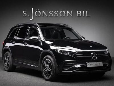 Svart Begagnad 2022 Mercedes EQB300 AMG SUV | 389 000 kr (Marknadspris)