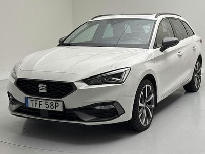 Vit Begagnad 2021 Seat Leon FR | 175 000 kr (Bra pris)