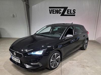 Svart metallic Begagnad 2021 Seat Leon FR Halvkombi | 229 000 kr