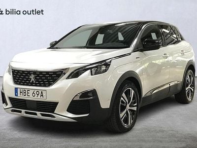 Vit Begagnad 2019 Peugeot 3008 GT-line SUV | 189 900 kr (Marknadspris)