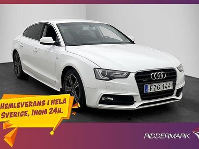 Begagnad Audi A5 Sportback S-Line 2016 Vit Halvkombi