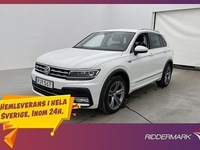 Vit Begagnad 2017 VW Tiguan R-line SUV | 228 800 kr (Marknadspris)