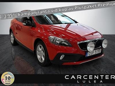 Begagnad Volvo V40 Kinetic 120 HK (88 kW) 2018 Röd Halvkombi
