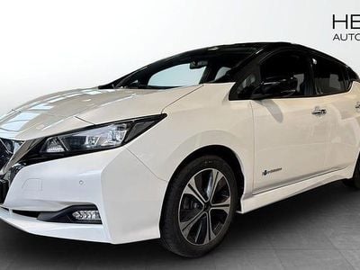 Begagnad Nissan Leaf N-Connecta 110 kW (150 HK) 2019 Vit Halvkombi