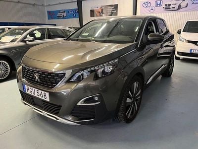 Begagnad Peugeot 3008 Allure 120 HK (88 kW) 2017 Grå SUV