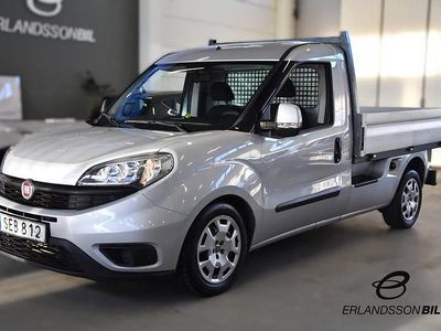 Grå Begagnad 2016 Fiat Doblò Minibuss | 99 900 kr (Marknadspris)