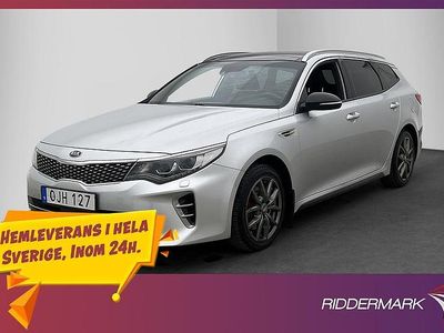 Grå Begagnad 2016 Kia Optima GT-Line Kombi | 184 900 kr (Marknadspris)