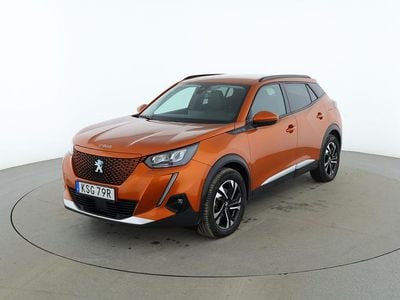 Begagnad Peugeot e-2008 Allure 100 kW (137 HK) 2021 Orange SUV