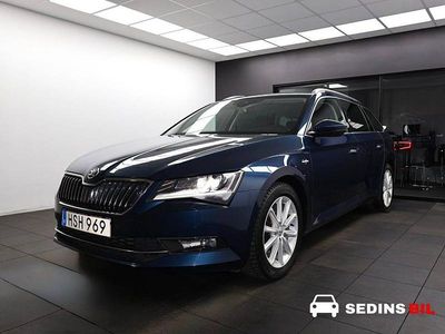 Blå Begagnad 2017 Skoda Superb Kombi | 134 900 kr (Marknadspris)