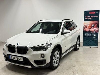 Begagnad BMW X1 Sport Line 150 HK (110 kW) 2016 Vit SUV
