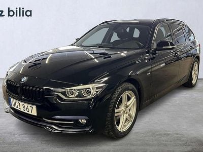 Svart Begagnad 2016 BMW 330 Sport Line Kombi | 239 000 kr (Marknadspris)