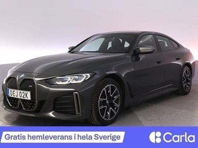 Grå Begagnad 2023 BMW i4 M Sport Sedan | 446 900 kr (Marknadspris)