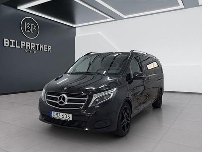 Svart Begagnad 2016 Mercedes V250 Minibuss | 399 900 kr (Dyr)