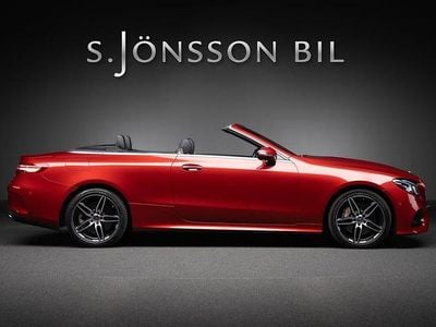 Hyacintröd metallic Begagnad 2018 Mercedes E400 AMG Cab | 529 000 kr