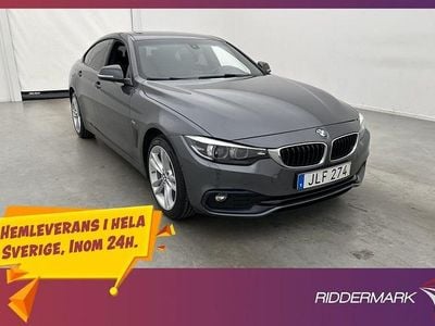 Grå Begagnad 2018 BMW 420 Gran Coupé Sport Line Sportkupé | 254 900 kr (Marknadspris)