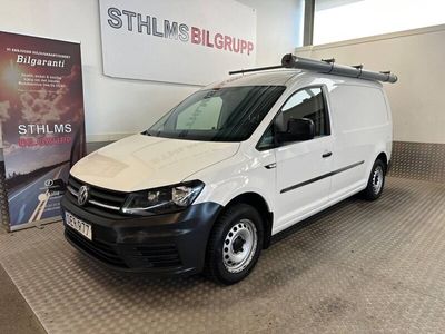 begagnad VW Caddy Maxi 2.0TDI Aut 102hk Drag Värmare Inrednin