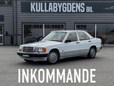 Vit Begagnad 1990 Mercedes 190 Sedan | 69 000 kr