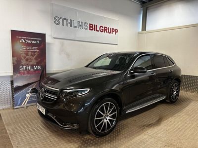 begagnad Mercedes EQC400 AMG Burmester Drag Taklucka Euro 6