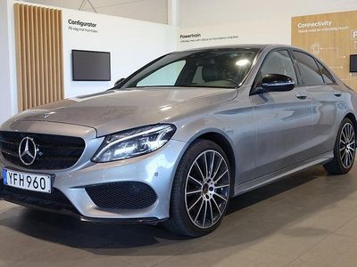 Silver (silver metallic ) Begagnad 2016 Mercedes C220 AMG line Sedan | 199 900 kr (Marknadspris)